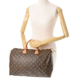 路易威顿路易·维顿（Louis Vuitton）路易威登（Louis Vuitton）会标迅速40棕色M41522女用式字母帆布手袋B等级二手Ginzo