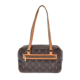 LOUIS VUITTON Louis Vuitton Monogram Cite MM Brown M51181 Unisex Monogram Canvas Handbag B Rank used Ginzo