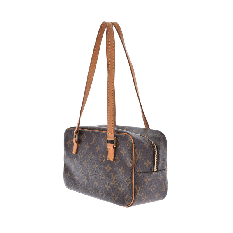 LOUIS VUITTON Louis Vuitton Monogram Cite MM Brown M51181 Unisex Monogram Canvas Handbag B Rank used Ginzo