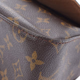 路易威顿路易·维顿（Louis Vuitton）路易威登（Louis Vuitton）会标迷你loping棕色M51147女士会标帆布一肩袋B等级二手ginzo