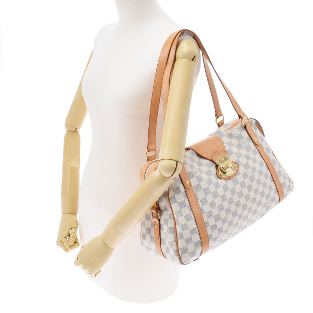 ルイヴィトンアズール ストレーザ PM 14137 白 レディース ダミエアズールキャンバス ショルダーバッグ N42220 LOUIS VUITTON  中古 – 銀蔵オンライン