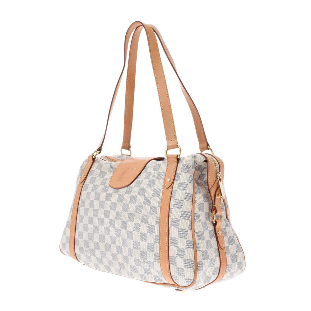 ルイヴィトンアズール ストレーザ PM 14137 白 レディース ダミエアズールキャンバス ショルダーバッグ N42220 LOUIS VUITTON  中古 – 銀蔵オンライン