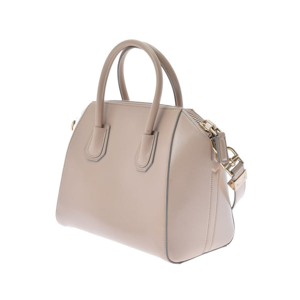 GIVENCHY Givenchy Antigona Small 2WAY GP GP GP Ladies Leather Handbag AB Rank Used Ginzo