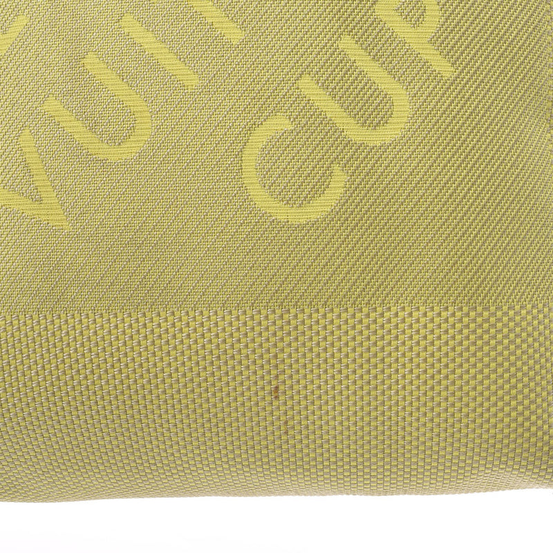 LOUIS VUITTON Louis Vuitton Damier Jean Weather Lime Green M80636 Men's Damie Jean Canvas Shoulder Bag B Rank Used Ginzo