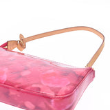 LOUIS VUITTON Louis Vuitton Monogram I Cut Flower Accessory Pouch Rose Andyan M90042 Ladies Monogram Verni Handbag A Rank Used Ginzo