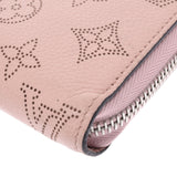 LOUIS VUITTON Louis Vuitton Mahina Zippy Wallet Magnolia (Pink) M61868 Ladies Leather Long Wallet B Rank Used Ginzo