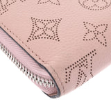 LOUIS VUITTON Louis Vuitton Mahina Zippy Wallet Magnolia (Pink) M61868 Ladies Leather Long Wallet B Rank Used Ginzo