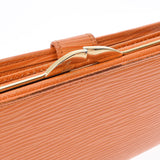 LOUIS VUITTON Louis Vuitton Epi Portofoyu Vienova Mandarin M6324H Ladies Epi Leather Bi -fold Wallet B Rank Used Ginzo