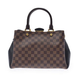 LOUIS VUITTON ルイヴィトン ダミエ ブリタニー ノワール N41673 レディース ダミエキャンバス ハンドバッグ ABランク 中古 銀蔵