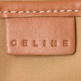 席琳·席琳（Celine Celine）越野袋骆驼金支架女士皮革手提包AB级使用Ginzo