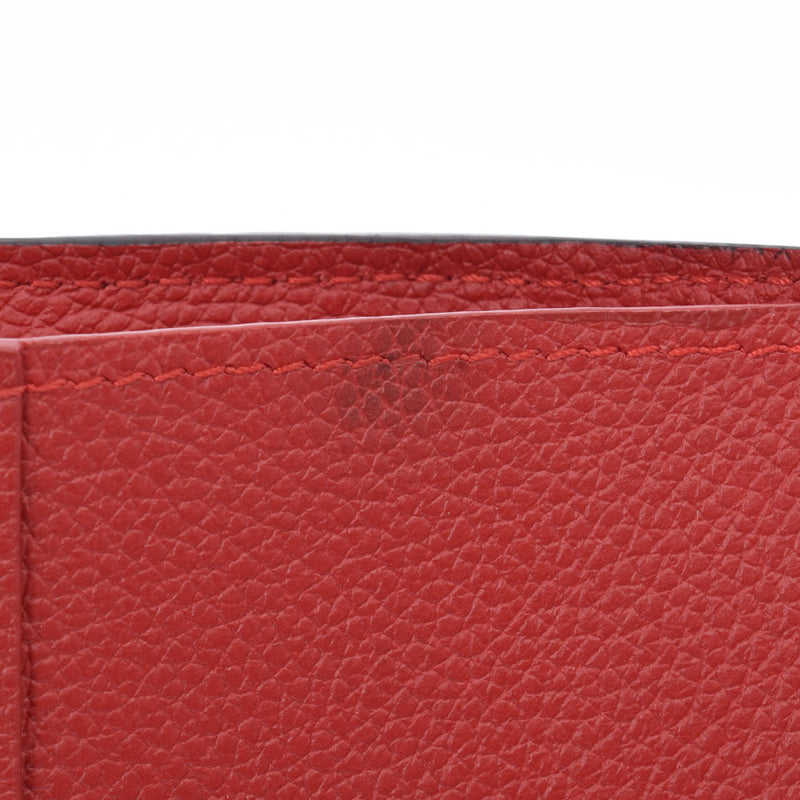 LOUIS VUITTON Louis Vuitton Monogram Portofoille Portas Compact Three (Red) M67478 Ladies Monogram Canvas Leather Triple Fold Wallet B Used Ginzo