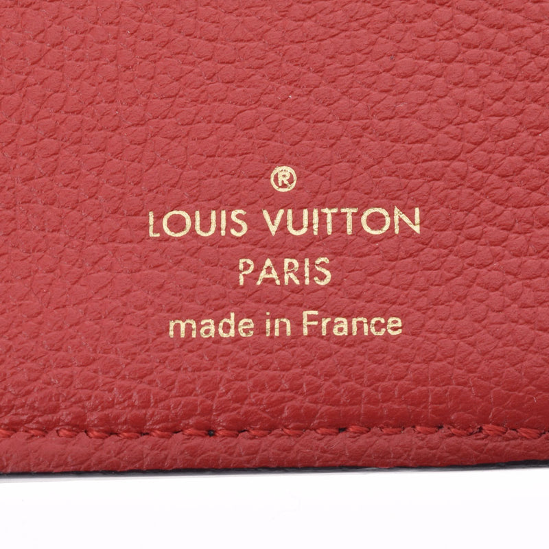 LOUIS VUITTON ルイヴィトン モノグラム ポルトフォイユ パラス コンパクト スリーズ(赤) M67478 レディース モノグラムキャンバス レザー 三つ折り財布 Bランク 中古 銀蔵