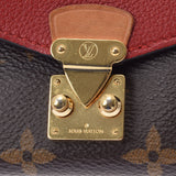 LOUIS VUITTON Louis Vuitton Monogram Portofoille Portas Compact Three (Red) M67478 Ladies Monogram Canvas Leather Triple Fold Wallet B Used Ginzo