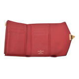 LOUIS VUITTON Louis Vuitton Monogram Portofoille Portas Compact Three (Red) M67478 Ladies Monogram Canvas Leather Triple Fold Wallet B Used Ginzo