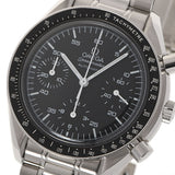 Omega Omega Speed Master Chronograph 3510.50男士SS观看自动黑色拨号A级使用Ginzo