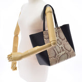 路易威顿路易斯·维顿摇滚麦卡巴N92917女士皮革python手提袋，排名