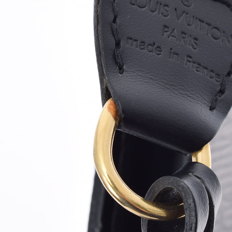 LOUIS VUITTON Louis Vuitton Epi Black M52942 Ladies Epi Leather Accessories Pouch AB Rank Used Ginzo