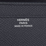 HERMES Hermes Constance Long Wallet Tougo Black Silver Bracket Z engraved (around 2021) Ladies Vo Epson Long Wallet New Federation Ginzo