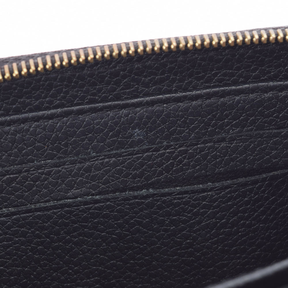 ルイヴィトン　ケース　M60574　ジッピー・パース　レザー　黒 LOUIS VUITTON ルイ・ヴィトン ジッピーコインパース コインケース