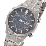 CASIO Casio Edifice EQW-T630JD-2AJF Men's SS Watch Solar Radio Clock Navy Dial A Rank used Ginzo