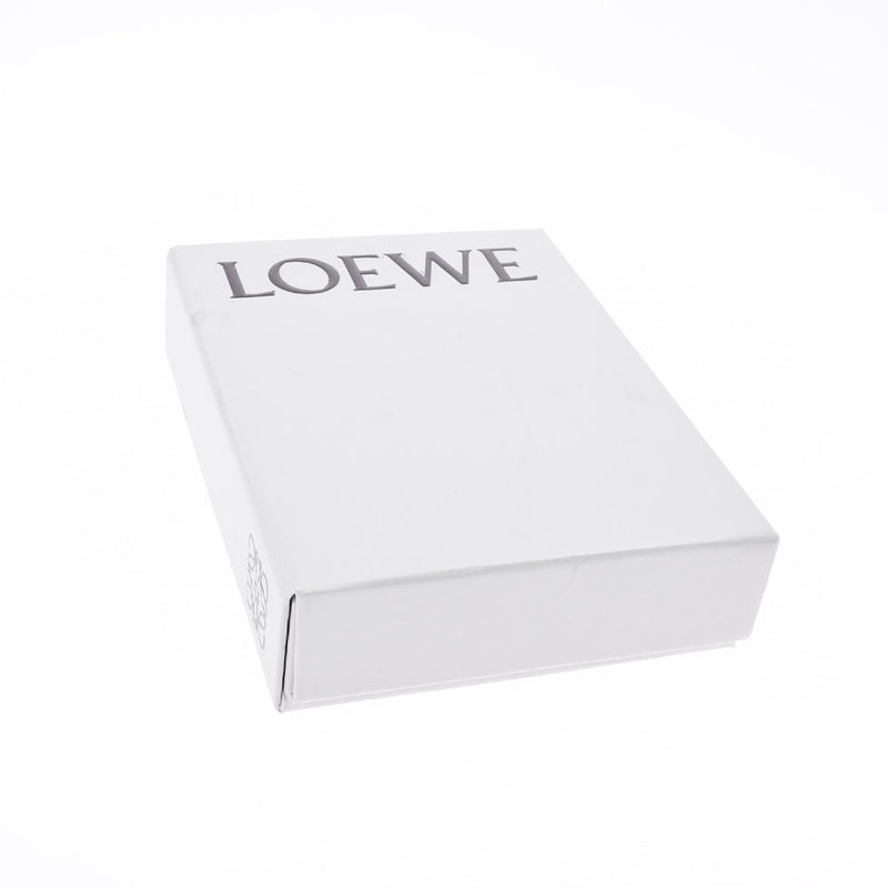 LOEWE ロエベ ヴァーティカルウォレットミディアム グレー/ピンク レディース カーフ 三つ折り財布 ABランク 中古 銀蔵