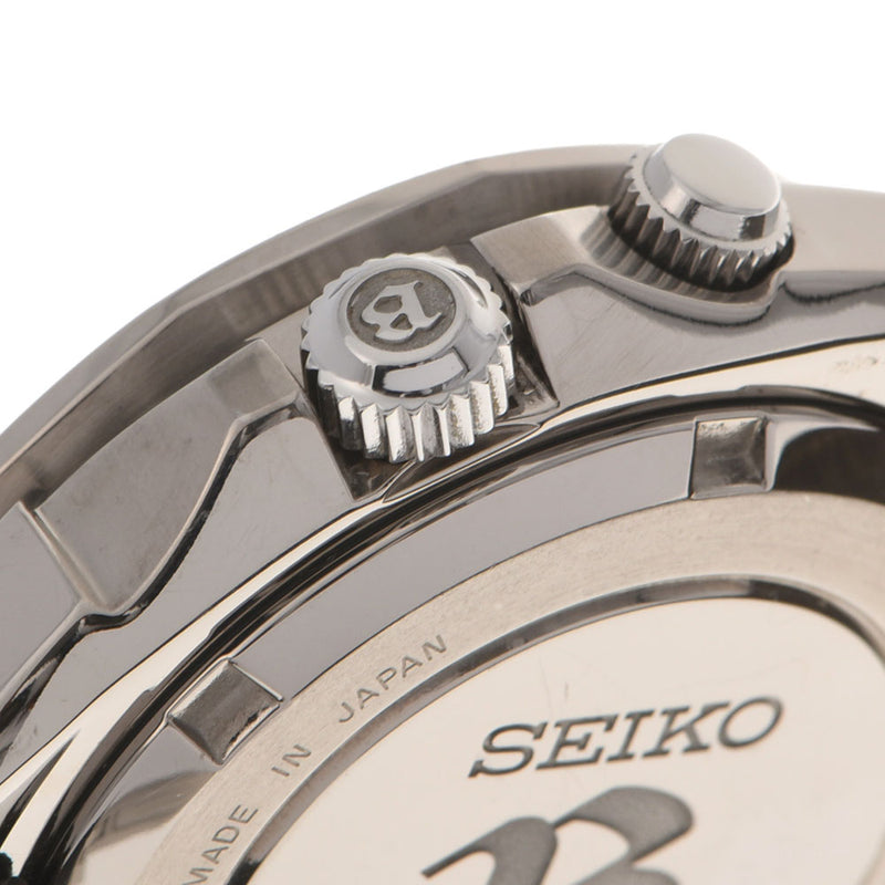 SEIKO セイコー ブライツ レトログラード 4S27-00C0 メンズ TI/革 腕時計 自動巻き 黒文字盤 Aランク 中古 銀蔵