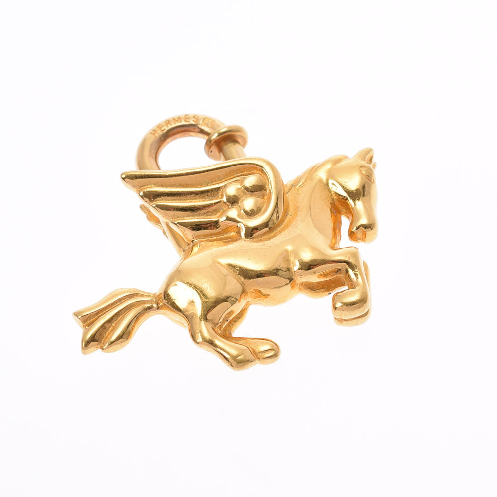 1993年 限定品 エルメス カデナ ペガサス ゴールド色 正規品 美品 HERMES/エルメス 1993年限定 ペガサス カデナ ゴールド×GP 中古