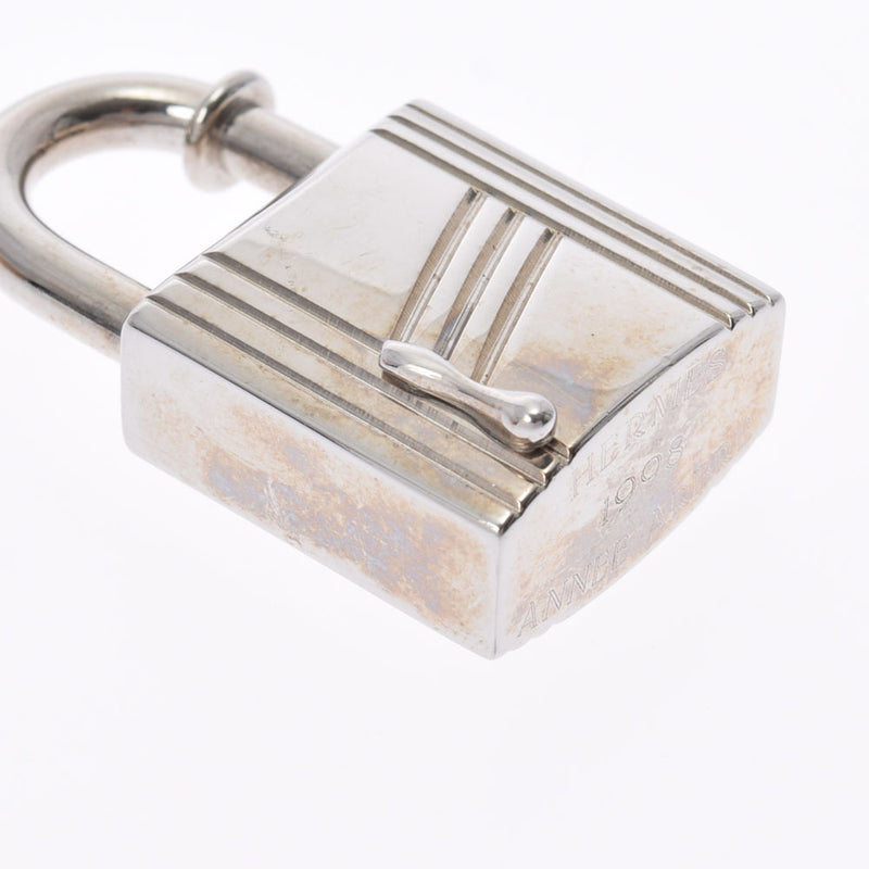 HERMES エルメス カデナ 木 1998年 シルバー ユニセックス シルバー チャーム ABランク 中古 銀蔵