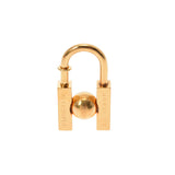 HERMES エルメス カデナ クラシックH 地球 2001年 ゴールド ユニセックス GP チャーム ABランク 中古 銀蔵