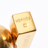 HERMES エルメス カデナ クラシックH 地球 2001年 ゴールド ユニセックス GP チャーム ABランク 中古 銀蔵