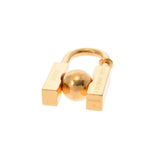 HERMES エルメス カデナ クラシックH 地球 2001年 ゴールド ユニセックス GP チャーム ABランク 中古 銀蔵