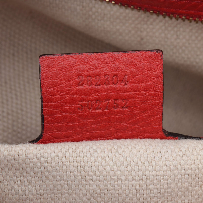 GUCCI グッチ ソーホー セミショルダーバッグ ゴールド金具 282304 レディース レザー ショルダーバッグ Bランク 中古 銀蔵