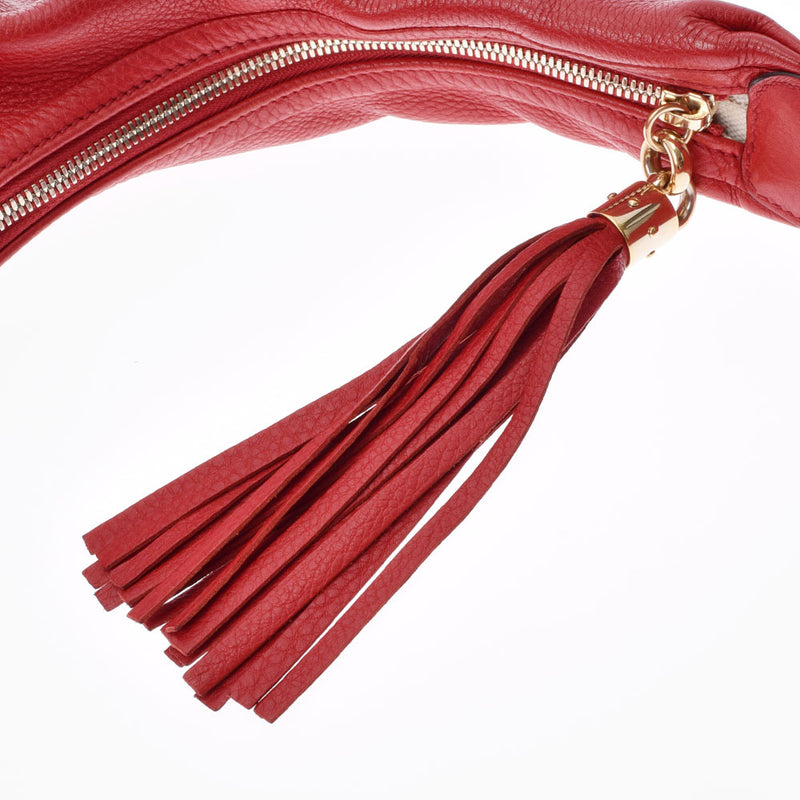 GUCCI グッチ ソーホー セミショルダーバッグ ゴールド金具 282304 レディース レザー ショルダーバッグ Bランク 中古 銀蔵