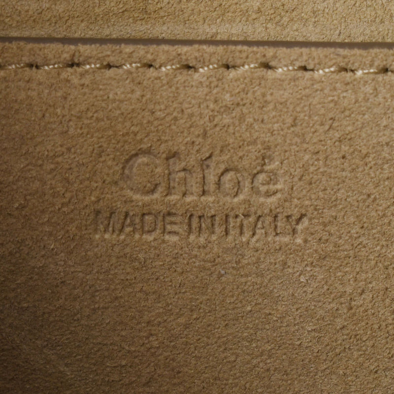 Chloe クロエ ドリュー2WAY 白 ゴールド金具 レディース レザー ハンドバッグ ABランク 中古 銀蔵