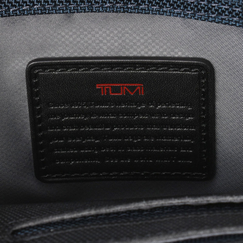 TUMI トゥミ バックパック 黒 メンズ ナイロン/レザー リュック・デイパック ABランク 中古 銀蔵