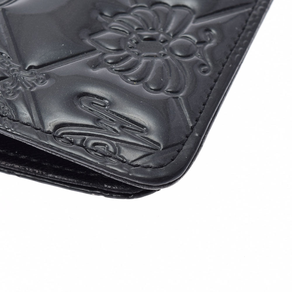 ⭐正規品⭐　CHANEL シャネル アイコン折り財布 シャネルアイコンシリーズ ファスナー 黒 レディース 長財布 CHANEL