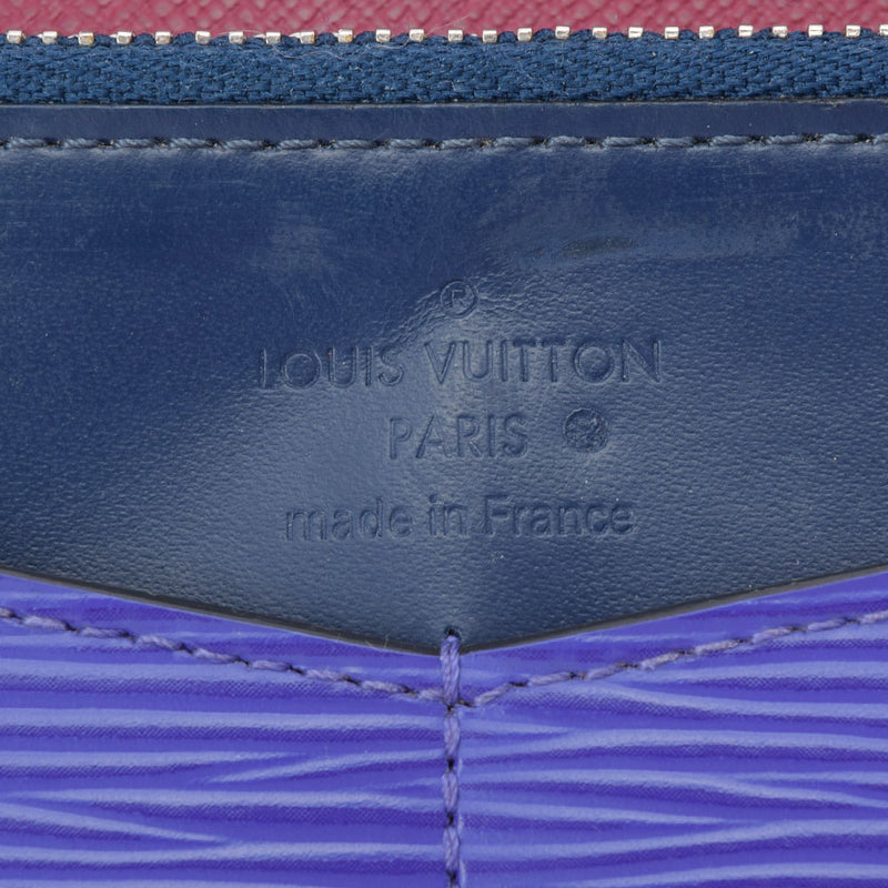 LOUIS VUITTON ルイヴィトン エピ ポルトフォイユフロール ワイン/パープル M60455 レディース エピレザー 二つ折り財布 Bランク 中古 銀蔵