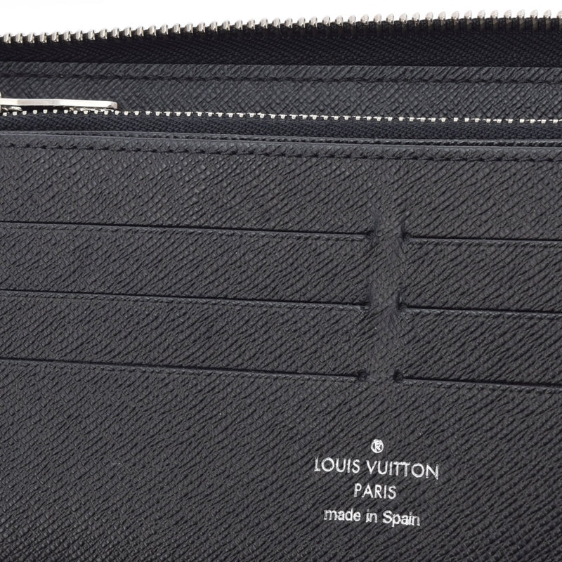 LOUIS VUITTON ルイヴィトン グラフィット ジッピーオーガナイザー 旧型 黒/グレー N63077 メンズ ダミエグラフィットキャンバス 長財布 ABランク 中古 銀蔵