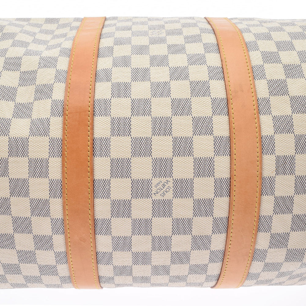 ルイヴィトンキーポルバンドリエール55 14137 ホワイト ユニ