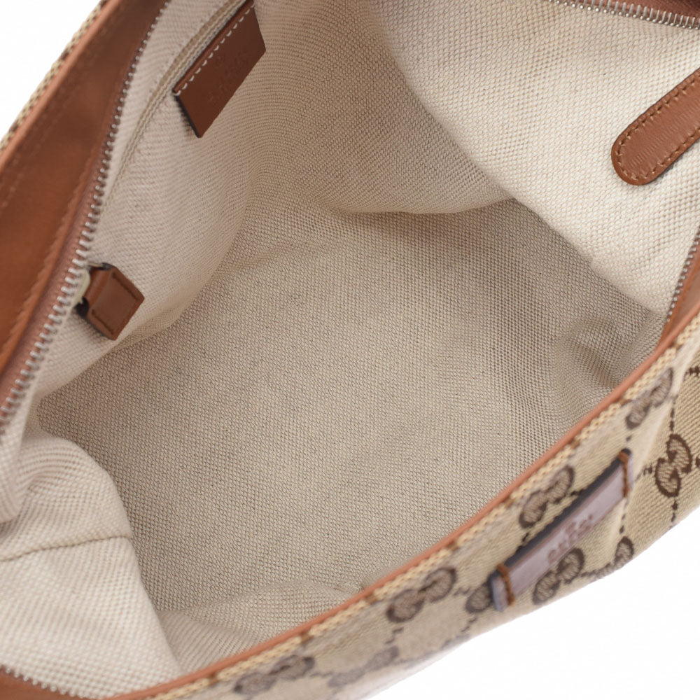 グッチGG柄 ベージュ レディース ショルダーバッグ 337598 GUCCI 中古