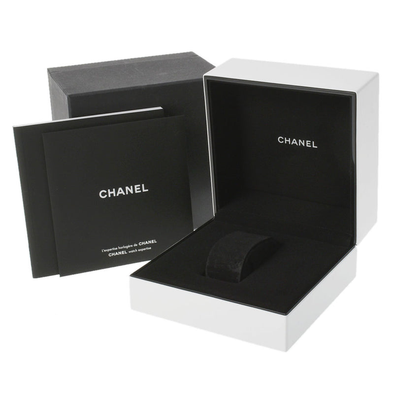 CHANEL シャネル J12 クロノ 41mm ベゼルブレスダイヤ H1707 メンズ 白セラミック/SS 腕時計 自動巻き 白文字盤 Aランク 中古 銀蔵