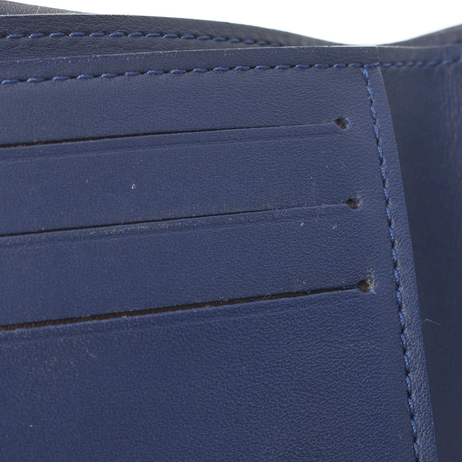 ルイヴィトンポルトフォイユ ミュルティプル 14145 ブラウン/ブルー