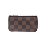 LOUIS VUITTON ルイヴィトン ダミエ ポシェットクレ  ブラウン N62658 ユニセックス ダミエキャンバス コインケース Bランク 中古 銀蔵