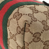 GUCCI グッチ ミニトート  ベージュ/茶 ゴールド金具 139261 レディース GGキャンバス レザー ハンドバッグ ABランク 中古 銀蔵