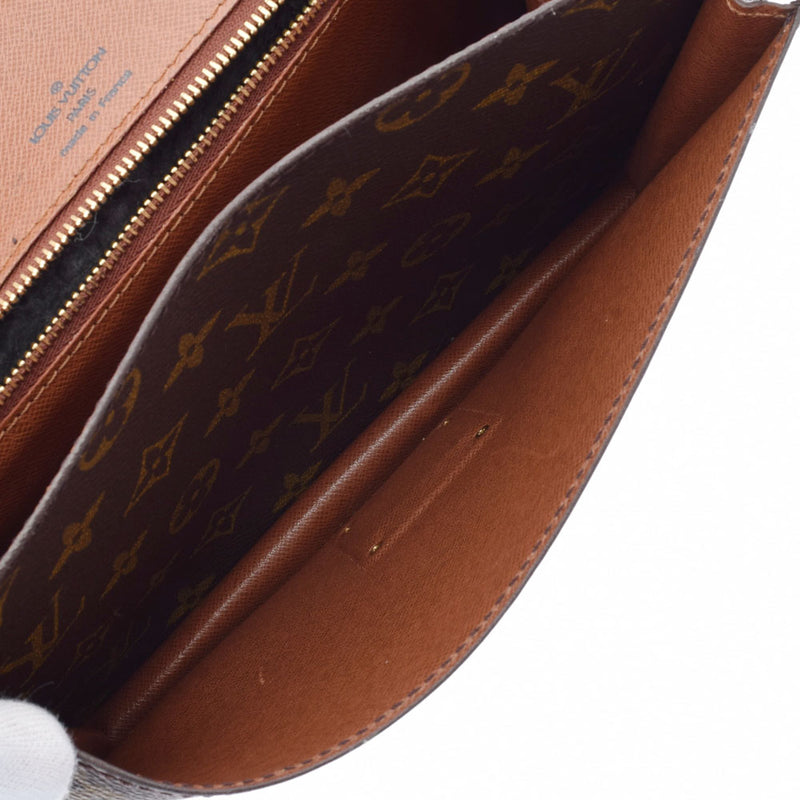 LOUIS VUITTON ルイヴィトン モノグラム モンソー 2WAYバッグ ブラウン M51185 ユニセックス モノグラムキャンバス ビジネスバッグ ABランク 中古 銀蔵