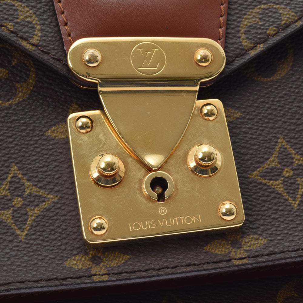 ルイヴィトンモンソー 2WAYバッグ 14145 ブラウン ユニセックス モノグラムキャンバス ビジネスバッグ M51185 LOUIS VUITTON  中古 – 銀蔵オンライン