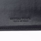 BOTTEGAVENETA ボッテガヴェネタ イントレチャート 二ツ折 黒 113993V46511000 メンズ レザー 札入れ Bランク 中古 銀蔵