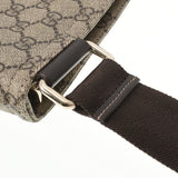 GUCCI グッチ GG柄 ベージュ 201446 メンズ PVC ショルダーバッグ Aランク 中古 銀蔵