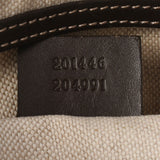 GUCCI グッチ GG柄 ベージュ 201446 メンズ PVC ショルダーバッグ Aランク 中古 銀蔵