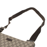 GUCCI グッチ GG柄 ベージュ 201446 メンズ PVC ショルダーバッグ Aランク 中古 銀蔵